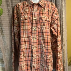 Men’s long sleeve button-down, lightweight, Patagonia shirt